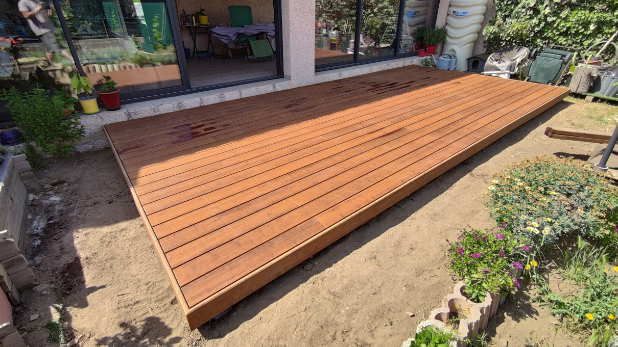 terrasse bambou argeles sur mer